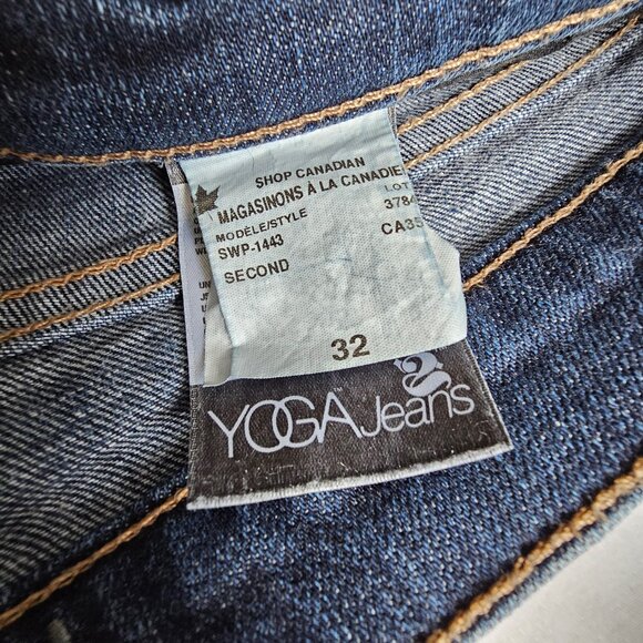 Yoga Mid-Rise Skinny Philadelphia Jeans Sz 32 - Picture 5 of 11